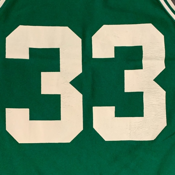 RARE VTG Mens Med / Small Men’s XS 80’s Larry Bird Jersey!! - Picture 6 of 13